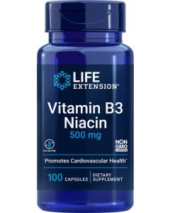 Life Extension Vitamine B3 Niacin 500 mg