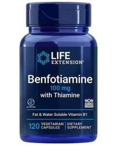 Life Extension Benfotiamine met Thiamine 120 capsules