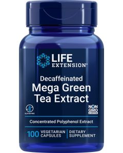 Life Extension Mega Green Tea Extract Decaffeinated 100 capsules
