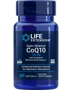 Life Extension Super Ubiquinol Co Q10 Enhanced 100 60 capsules