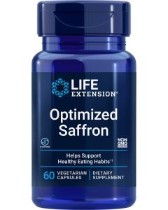 Life Extension Optimized Saffron with Satiereal® 60 capsules