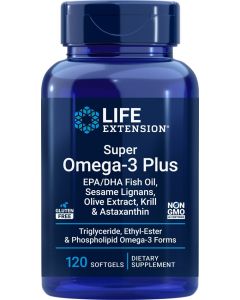 Life Extension Super Omega-3 EPA/DHA Plus 120 capsules