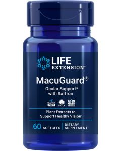 Life Extension MacuGuard® Ocular Support 60 softgels