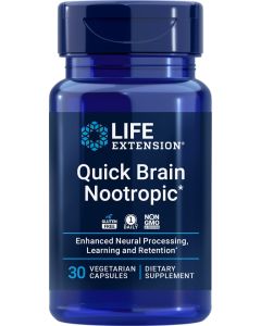 Life Extension Quick Brain Nootropic 30 capsules