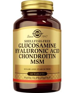 Solgar Glucosamine Hyaluronic Acid Chondroitin MSM