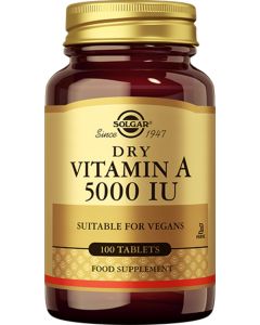 Solgar Vitamin A 5000 IU (1502 mcg) 100 tabletten