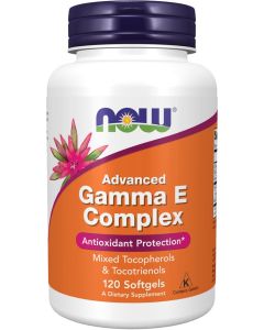 NOW Foods Advanced Gamma E Complex 120 softgels