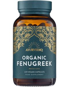 Ayurvediq Wellness Organic Fenugreek 120 capsules biologisch