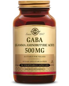 Solgar GABA 500 mg 50 capsules
