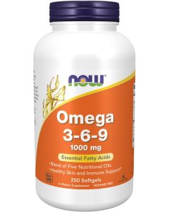 NOW Foods Omega 3-6-9 1000 mg