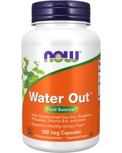 NOW Foods Water Out With Standardized Uva Ursi 100 capsules