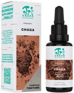 KAAPA Mushrooms Chaga Paddenstoelen Extract Bio 30 ml biologisch