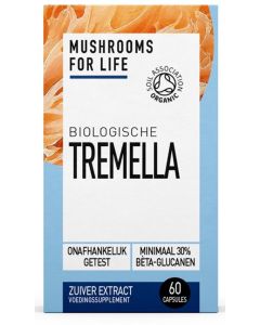 Mushrooms For Life Snow Fungus biologisch 60 capsules biologisch