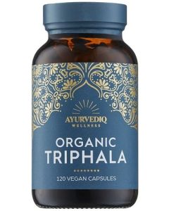 Ayurvediq Wellness Organic Triphala 120 capsules biologisch
