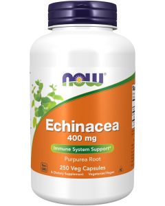 NOW Foods Echinacea 400 mg 250 capsules