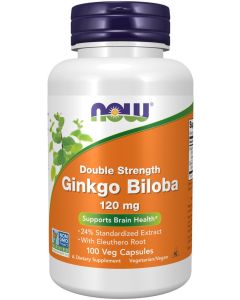 NOW Foods Ginkgo Biloba 120 mg 100 capsules