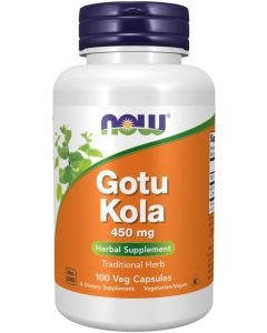 NOW Foods Gotu Kola 450 mg 100 capsules