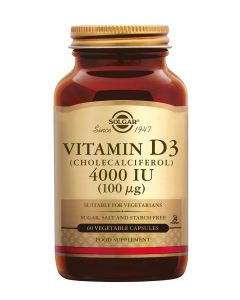 Solgar Vitamin D-3 4000 IU /100 mcg