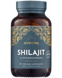 Ayurvediq Wellness Shilajit Extract & Ashwagandha 60 capsules