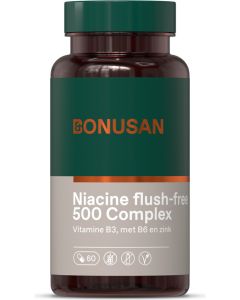 Bonusan Niacine flush-free 500 Complex 60 capsules