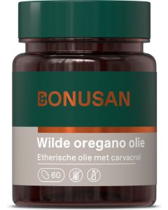 Bonusan Wilde oregano olie 60 softgels