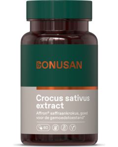 Bonusan Crocus sativus extract 60 capsules