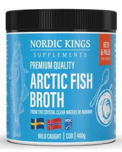Nordic Kings Supplements MSC Certified Arctic Fish Broth 400 gram