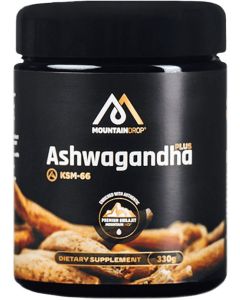 Mountaindrop Ashwagandha KSM-66 + Shilajit honing 350 gram