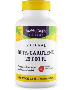 Healthy Origins Beta-carotene 25000 IU