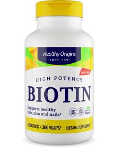 Healthy Origins Biotin 5000 mcg