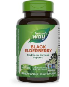Nature's Way Black Elderberry 100 capsules