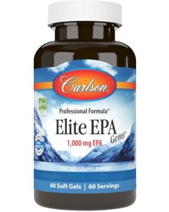 Carlson Labs Elite EPA Gems (1000 mg) 60 softgels