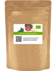 Purason Chlorella en Spirulina poeder Bio biologisch
