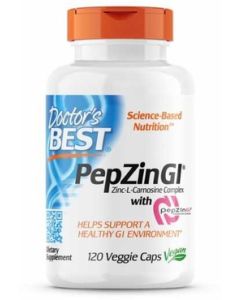 Doctor's Best Zink Carnosine Pepzin GL 120 capsules