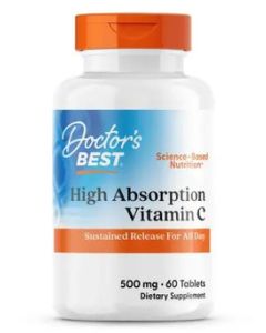 Doctor's Best Sustained Release Vitamin C 60 tabletten