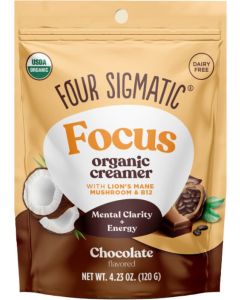 Four Sigmatic Focus organic creamer chocolate 120 gram