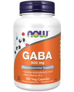 NOW Foods GABA 500 mg