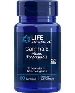 Life Extension Gamma E Mixed Tocopherol 60 capsules
