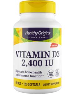 Healthy Origins Vitamine D3 2400 IE (MCT olie)