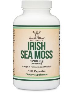 Double Wood Supplements Irish Sea Moss 180 capsules