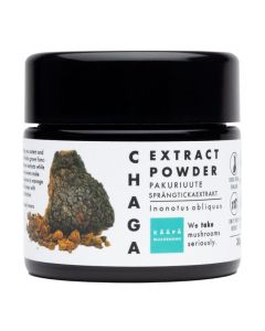 KAAPA Mushrooms Chaga Extract Poeder Bio 30 gram biologisch