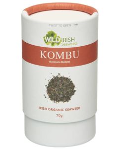 Wild Irish Seaweeds Organic Irish Kombu vlokken 70 gram biologisch
