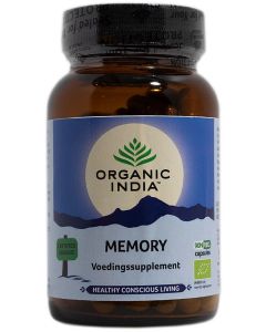 Organic India Memory 90 capsules biologisch