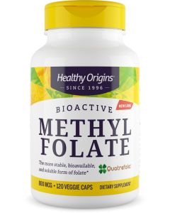 Healthy Origins MethylFolaat (Quatrefolic&reg;) 120 capsules
