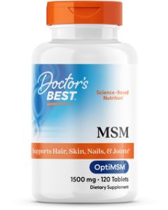 Doctor's Best MSM 1500 mg 120 tabletten