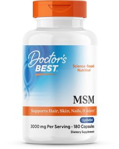 Doctor's Best MSM 1000 mg 180 capsules
