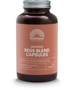 Mattisson Organic Reds Blend Capsules 180 capsules biologisch