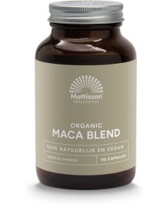 Mattisson Organic Maca Blend 90 capsules biologisch