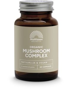 Mattisson Organic Mushroom Complex 60 capsules biologisch