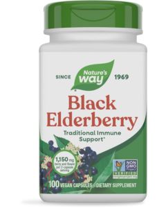 Nature's Way Black Elderberry 100 capsules